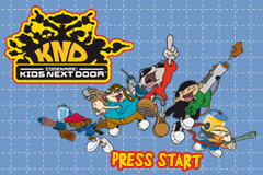 Game Boy Advance Video - Codename - Kids Next Door - Volume 1 Title Screen